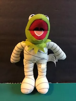 Disney The Muppets Kermit The Frog MUMMY 8 Plush Pre-owned Lot #H3026 • $12.95