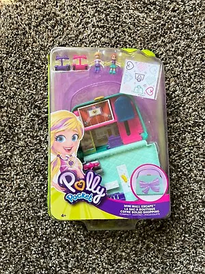 Polly Pocket Pocket World Mini Mall Escape Compact 2 Dolls/2 Scooters NEW • $13.99