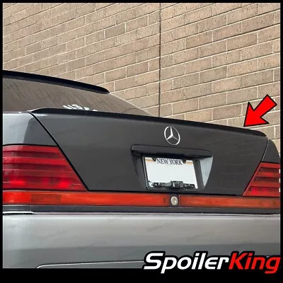 SpoilerKing Rear Trunk Add-on Spoiler (Fits: Mercedes S Class 4dr W140) 244L • $59.25