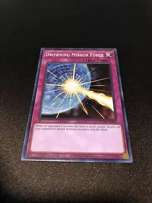 Yugioh! Drowning Mirror Force - EGO1-EN035 - Common - 1st Edition LP • $1.49