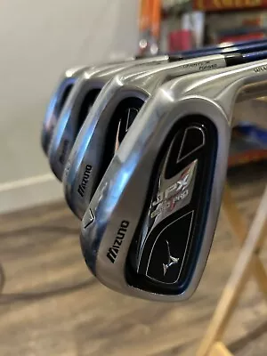 MIZUNO JPX 800 IRONS G-7 4 Clubs Project X GGRAPHITE SHAFTE 5.5 Very Good • $100