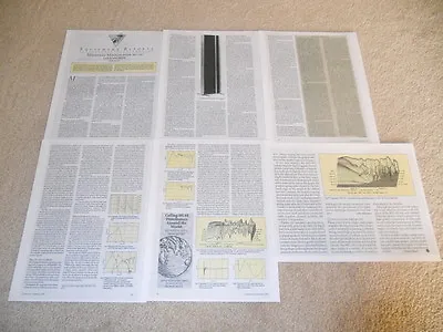 Magnepan MG-20 Speaker Review Complete Test 6 Pgs Specs Info RARE! • $9.99