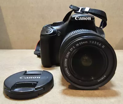 Canon EOS 1100D 12.0MP Digital SLR Camera With 18-55mm Lens (No Charger) • £129.99