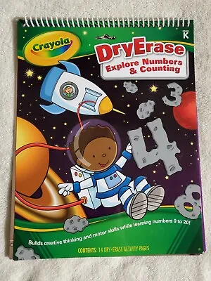 $5 • Buy Crayola Explore Numbers & Counting - Dry Erase Flip Book