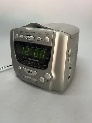 Retro Vintage Curtis Mathes Cube Alarm Clock Radio Digital CD Player CMA8300 • $58.50