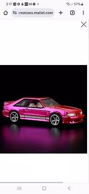 2024 Hot Wheels 24th Nationals RLC Pink 1993 Ford Mustang Cobra R In Hand Mint • $44.99