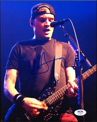 Matt Skiba Blink 182 Alkaline Trio California Nine Crimson Signed 8x10 Photo PSA • $89.99