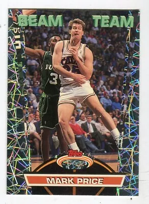 Mark Price Cavaliers 92-93 Topps Stadium Club Basketball Beam Team #13 Mint • $6.88