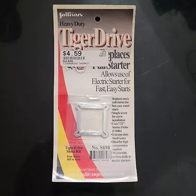 Sullivan S698 TigerDrive Shim Kit 4pc .020in Each Allows Use Of Electric Starter • $12.95