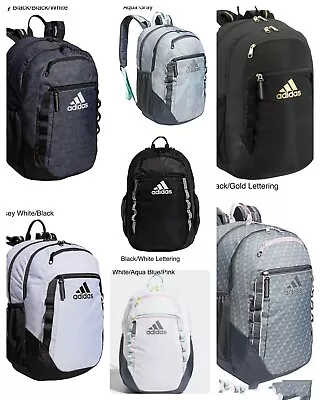 Adidas Excel 6 Backpack Various Colors 16  Laptop Sleeve Brand New • $32.99