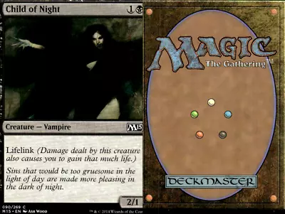 Magic The Gathering -MTG- Child Of Night  • $1.99