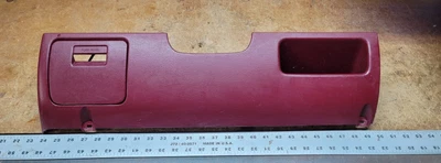 $129.97 • Buy 1995-1997 OEM FORD F150 F250 F350 Ruby Red Lower Dash Fuse Panel Trim Cover