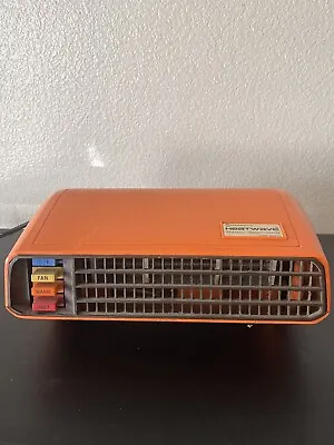 Vintage 1970’s Intermatic Portable Heatwave Space Heater Orange • $35