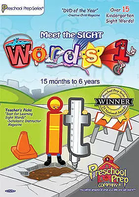 Meet The Sight Words PreSchool Prep Company DVD Brand New • $9.99