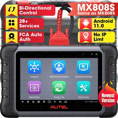 Autel MaxiCOM MX808S Scanner 2023 Newest Car Diagnostic Scan Tool Full Systems • $467