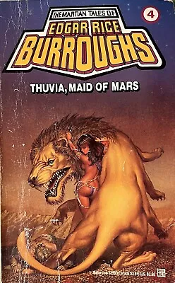 Thuvia Maid Of Mars By Edgar Rice Burroughs - Vintage 1988 Del Rey Paperback - • $9.95