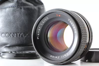 [CLA'd Optics MINT] Contax Carl Zeiss Planar T* 50mm F/1.4 MMJ Lens From JAPAN • $439.99