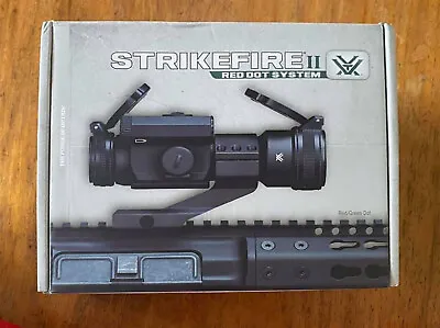 Vortex Strikefire II 1x30mm 4 MOA Red Dot Sight Black SF-RG-501 • $179.95