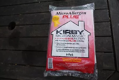 Kirby Generation Vacuum Bags 6 Pack Fits Sentria Avalir Micron Magic New Genuine • $48