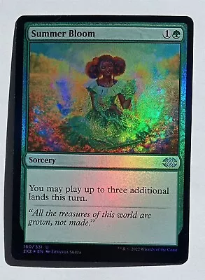 Magic MTG - Summer Bloom (Foil) - Double Masters 2022 - NM • $1.95