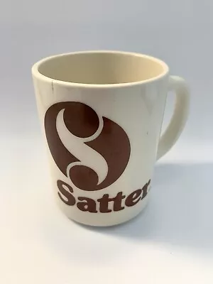 Vintage Satter Coffee Cup Mug Summer Spectacular Denver Marriot 1977 Limited Ed. • $19.99