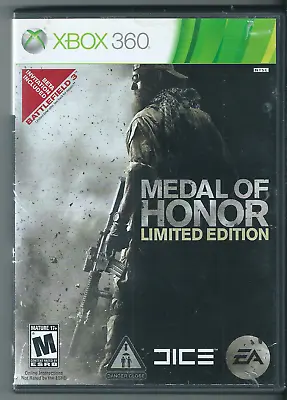 🔥 Medal Of Honor: Limited Edition (Microsoft Xbox 360 2010 Works Great) • $7.60