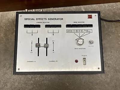 Vintage PANASONIC WV-600P Special Effects Generator Untested • $120