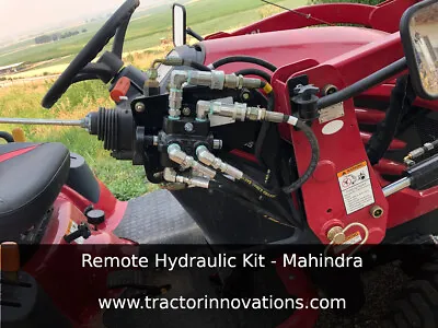 Remote Hydraulic Kit - Mahindra Tractors– 30 Min. Install  • $595