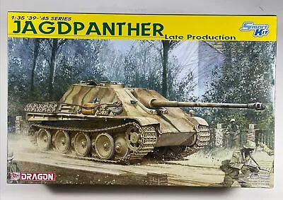 Jagdpanther Late Production -  1/35 Scale Dragon Smart Kit Unassembled Kit#6393 • $49.99