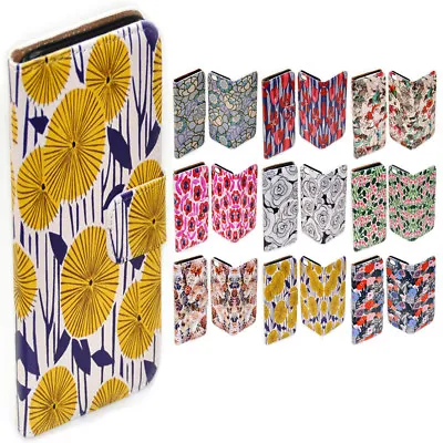 For Huawei Series - Floral Pattern Print Flip Case Wallet Mobile Phone Cover #1 • $13.98