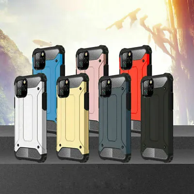 Shockproof Armour Heavy Duty Case For IPhone 14 15 Pro Max 12 13 15 Pro XR 11 8 • £5.99