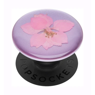 $26.95 • Buy PopSockets PopGrip Phone Grip Stand Mount Holder Swap - Pressed Flower Delphini