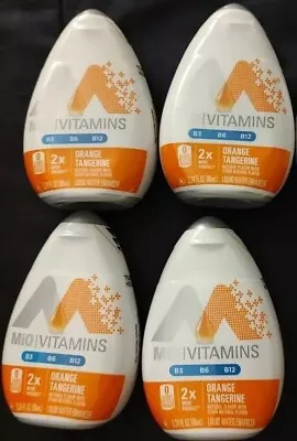 4 MIO BIG 2X = (8 NORMAL SIZE) Liquid Water Enhancer B Vitamins Orange Tangerine • $21.95