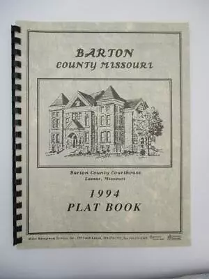 Vtg 1994 Barton County Lamar MO Missouri Land Plat Book Maps W/ Owner's Names • $39.99