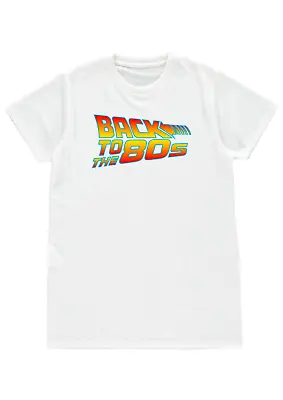 £11.99 • Buy T-shirt Back To The Eighties Classic Logo Mens Womens Unisex Birthday Gift L Xl