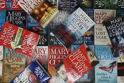 Lot Of 10 Mary Higgins Clark Suspense Mass Market Paperback Books MIX • $19.95