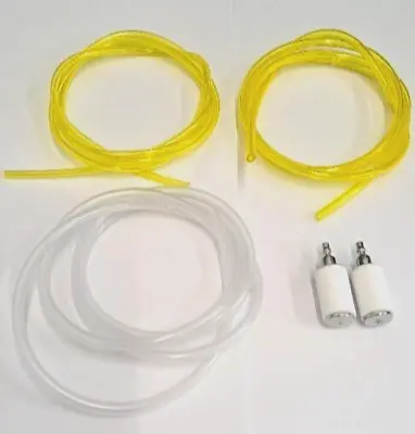 Strimmer Fuel Hose Tube Pipe & Filter Kit Petrol Versatile & Handy In Workshop • £5.75