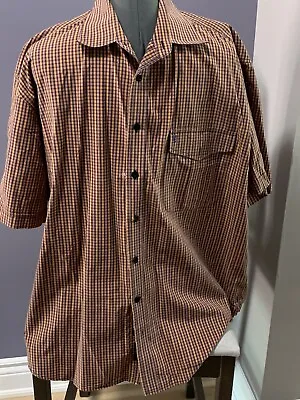 Vintage Victorinox Swiss Army Button-Up Shirt. XL. 100% Long Staple Cotton • $13.06