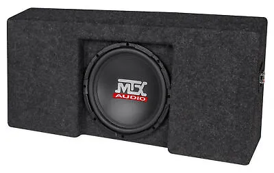 Loaded 10  MTX Subwoofer+Sub Box Enclosure For 2009-15 Ford F-150 SuperCrew Cab • $331.95