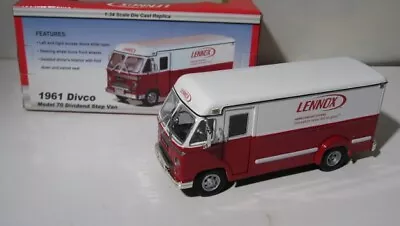 1961 Divco  Model 70 Delivery Truck  Lennox Parts Van Diecast  Mint    BIN • $29.95