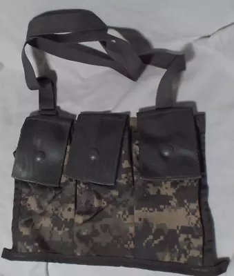 US Army USGI Molle II ACU Digital Camo UCP Bandoleer Magazine Ammo Pouch  NOS • $10.95