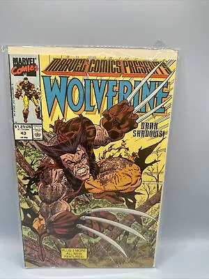Marvel Comics Presents #43 (Marvel 1990) Wolverine ~ Erik Larson Cover • $4.98