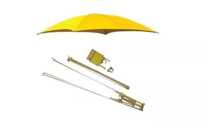 $173.95 • Buy ROPS Yellow Tractor Umbrella Canopy & Canvas Cover W/ Rollbar Mount 405969