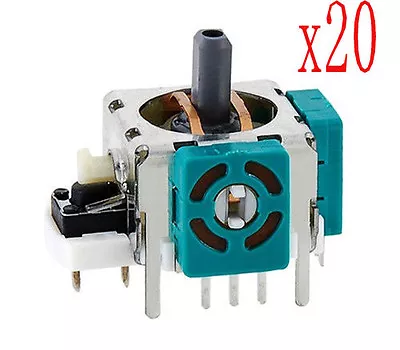 $19.99 • Buy 20pcs 3D Analog Joystick Thumb Sticks Sensor Replacement For Xbox 360 Controller