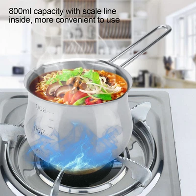 £21.89 • Buy Stainless Steel Milk Pot Butter Chocolate Melting Pot Cheese Baking Pot