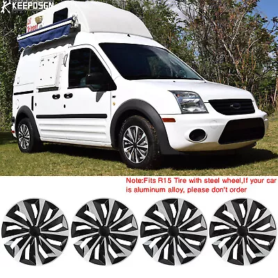 For Ford Transit Connect Van 15  Steel Rims 4PCS Hupcaps Wheel Cover Hub Caps • $75.69