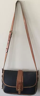 Vintage Dooney Bourke Leather Shoulder Bag Crossbody Handbag - Cleaned Polished • $39.94