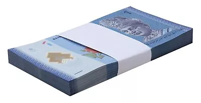 Malaysia 1 Ringgit 2011 ND P-51c UNC Polymer X 100 PCS Bundle Pack • $68.99