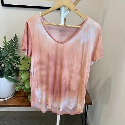 Hollister Pink Tie Dye Tshirt M • $6