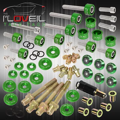 For Honda B16 B18 B20 Header Distributor Fender Washer Valve Cover Bolts Green • $90.99